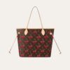 Louis Vuitton Neverfull GM Tote Bag Monogram Canvas Red M40991