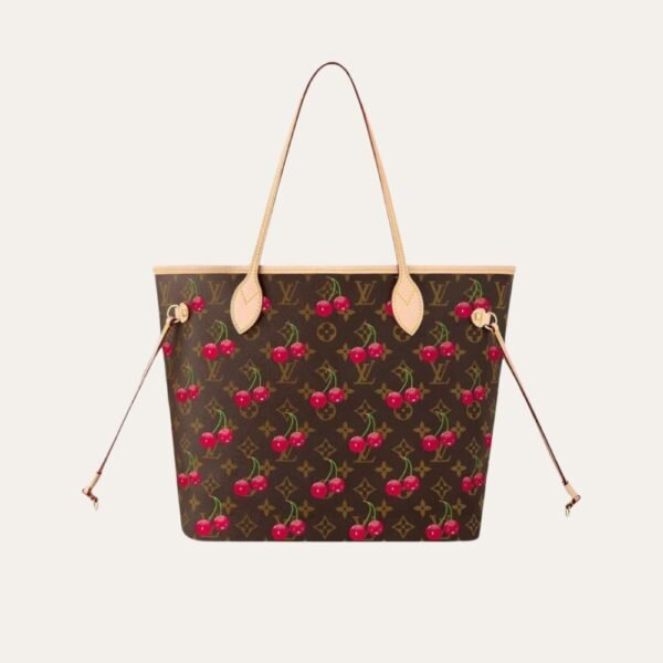 Louis Vuitton Neverfull GM Tote Bag Monogram Canvas Red M40991