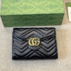 Gucci Gg Marmont Woc Chain Shoulder Bag Black 7.9 Inches