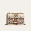 1-9 Louis Vuitton Twist MM Epi Floral Beige 23Cm