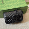 Gucci Gg Marmont Mini Belt Bag Black 6.5 Inches
