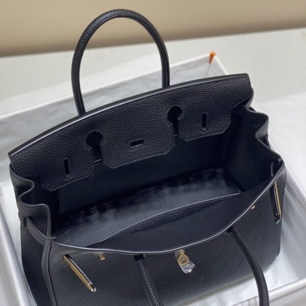 Chanel Cambon Line Medium Tote Bag In Black 11 Inches