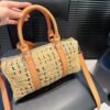 [Premium Quality] – Chanel Classic Grain Gold Hardware Handbag Beige 9.8 Inches A01112