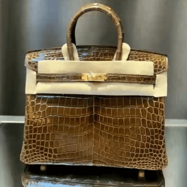 10-2.png Hermès Birkin Bag Brown Crocodile 9.8 Inches