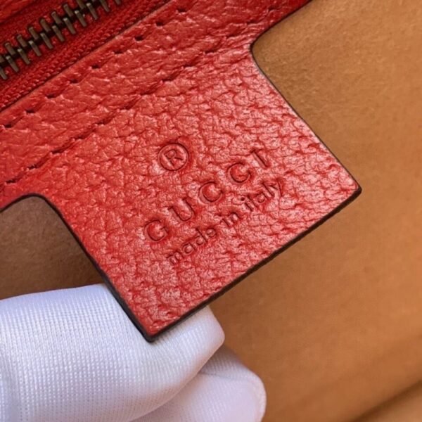 [Premium Quality] – Gucci Queen Margaret Gg Small Top Handle Bag Red 10 Inches 476541 9I6St 8540