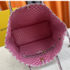 Louis Vuitton Neverfull MM Tote Bag Rose 12.2 Inches M22980