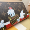 Louis Vuitton Zippy Wallet Monogram Polar Bear Animation 7.5 Inches M62086
