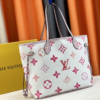 Louis Vuitton Neverfull MM Tote Bag Rose 12.2 Inches M22980