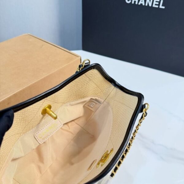 [Premium Quality] Gucci Giglio Small Tote Bag Blue And White Gg Denim 9.8 Inches 860845 Fafrw 8864