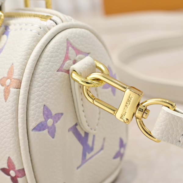 Louis Vuitton Nano Speedy Dream Beige 6.3 Inches M25591