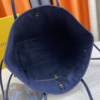 Louis Vuitton Neverfull MM Monogram Blue 12.2 Inches M46514