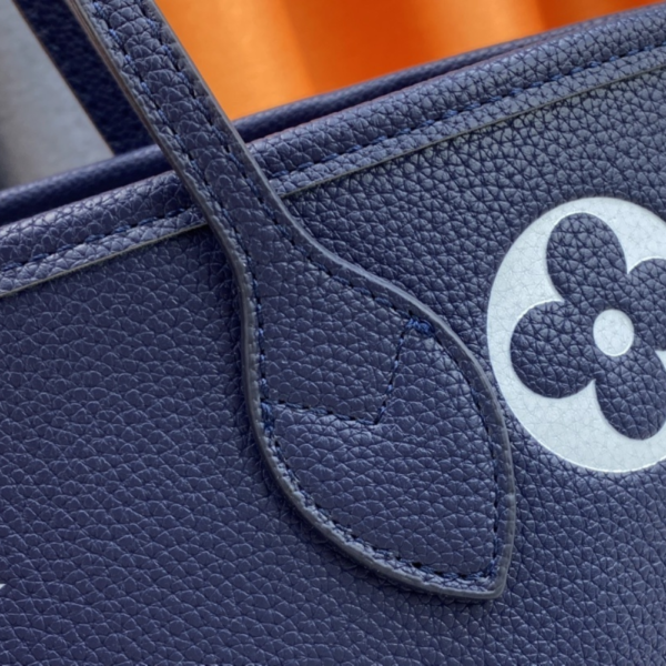 Louis Vuitton Neverfull MM Monogram Blue 12.2 Inches M46514