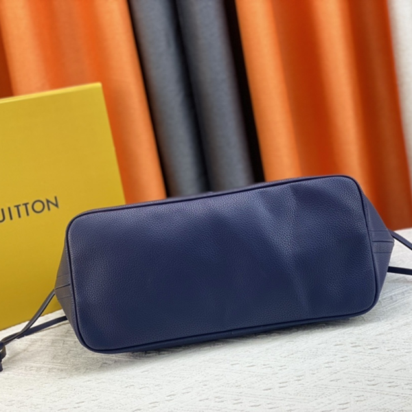 Louis Vuitton Neverfull MM Monogram Blue 12.2 Inches M46514