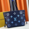 Louis Vuitton Neverfull MM Monogram Blue 12.2 Inches M46514