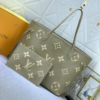 Louis Vuitton Neverfull MM Monogram Khaki Green 12.2 Inches M46649