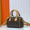 Louis Vuitton Nano Speedy Brown 6.3 Inches M81085