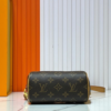 Louis Vuitton Nano Speedy Brown 6.3 Inches M81085