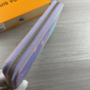 149-2 Louis Vuitton Zippy Wallet Giant Monogram Pastel 7.5 Inches M81340