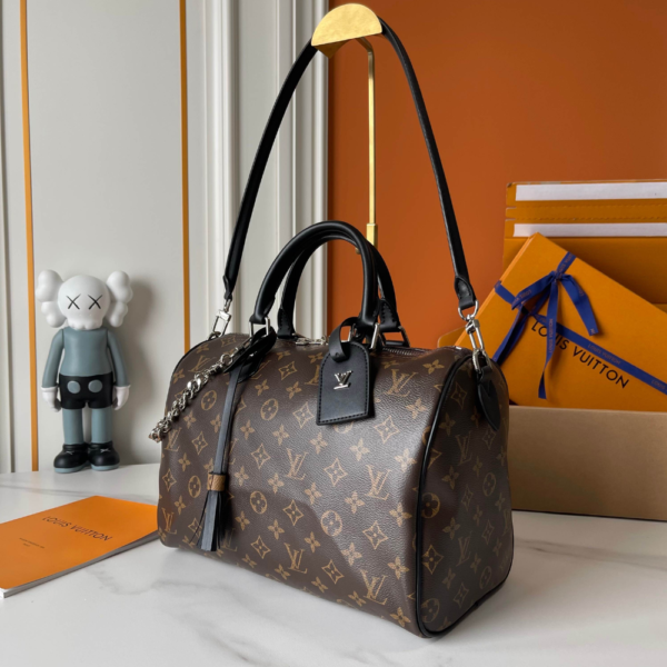 151 Louis Vuitton Speedy Soft 30 Dark 11.8 Inches M12243