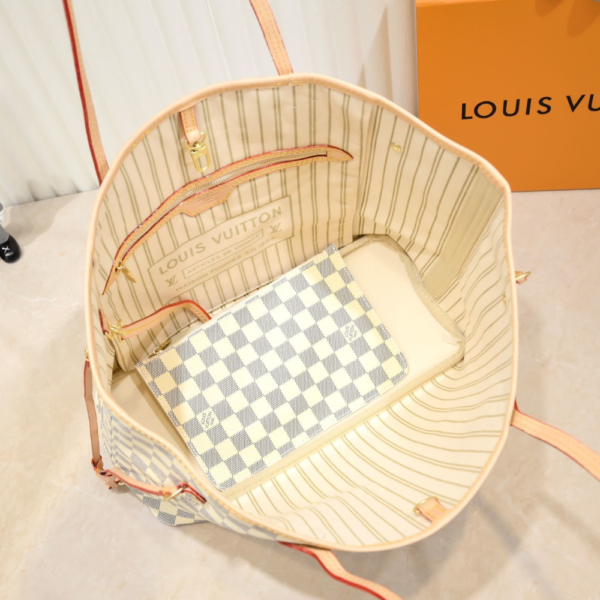 Louis Vuitton Neverfull MM Beige 12.2 Inches N40604