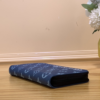 Louis Vuitton Zippy Vertical Wallet Monogram Blue 7.9 Inches M82799
