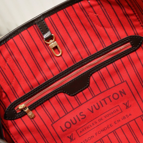 Louis Vuitton Neverfull Gm Cerise Red 16.1 Inches N40597