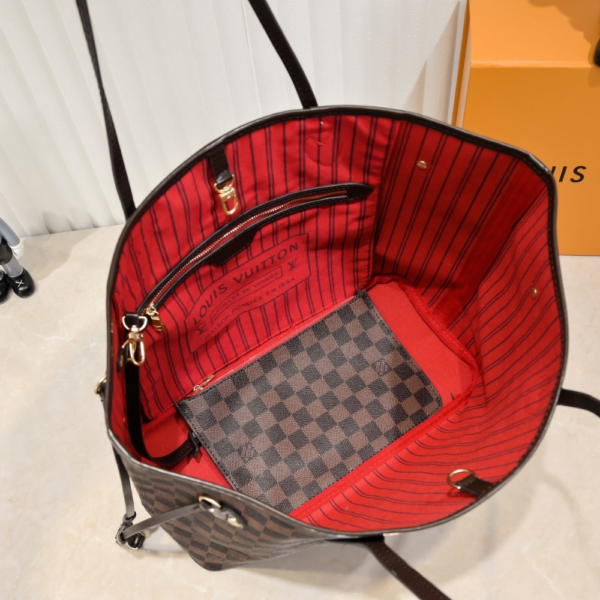 Louis Vuitton Neverfull Gm Cerise Red 16.1 Inches N40597