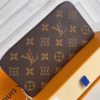 Louis Vuitton Zippy Wallet Monogram Empreinte Brown 7.5 Inches M91457