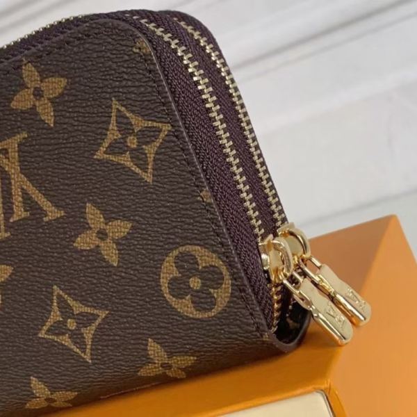 Louis Vuitton Zippy Wallet Monogram Empreinte Brown 7.5 Inches M91457