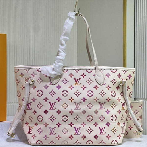 Louis Vuitton Neverfull MM Monogram Multicolor 12.2 Inches N40604