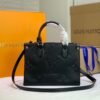 Louis Vuitton Onthego PM Black 9.8 Inches M45653