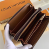 Louis Vuitton Zippy Wallet Monogram Empreinte Brown 7.5 Inches M91457