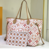 Louis Vuitton Neverfull MM By The Pool Pink/Orange 12.2 Inches M11263