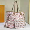 Louis Vuitton Neverfull MM By The Pool Pink/Orange 12.2 Inches M11263