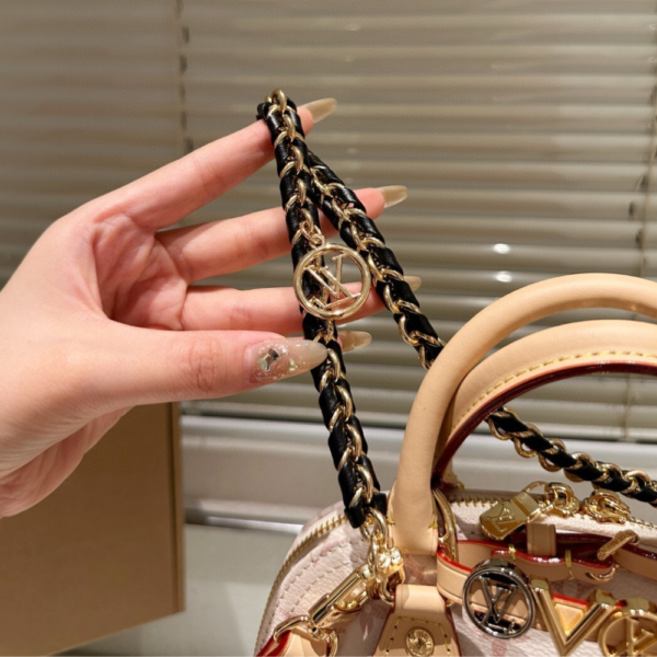 Louis Vuitton Alma Monogram BB Pink 9.8 Inches M14339