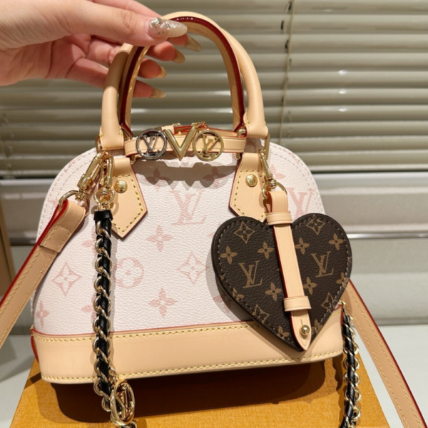 Louis Vuitton Alma Monogram BB Pink 9.8 Inches M14339