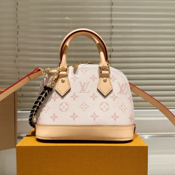 Louis Vuitton Alma Monogram BB Pink 9.8 Inches M14339