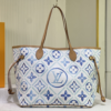Louis Vuitton Neverfull MM By The Pool Blue 12.2 Inches M22979