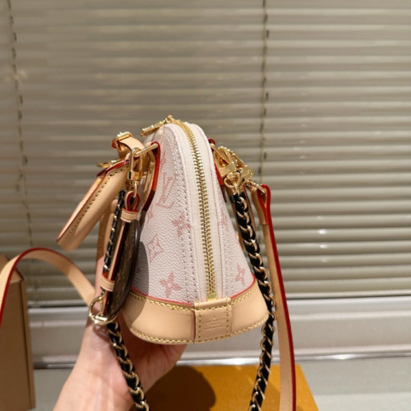 Louis Vuitton Alma Monogram BB Pink 9.8 Inches M14339
