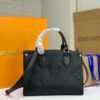 Louis Vuitton Onthego PM Black 9.8 Inches M45653