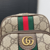 Gucci Ophidia Gg Mini Messenger Bag Brown 7 Inches