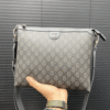 Gucci Gg Supreme Messenger Bag Black 11.8 Inches