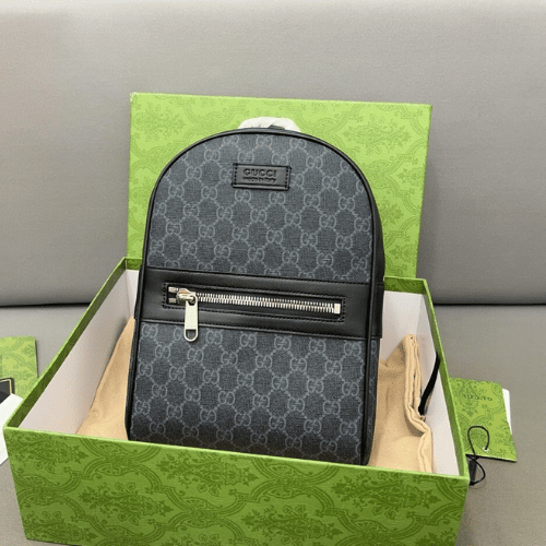 Gucci Gg Supreme Bag Black 11 Inches