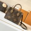 [Premium Quality] – Louis Vuitton Onthego PM Brown 9.8 Inches M46373