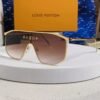 Louis Vuitton LV Golden Mask Sunglasses Brown Z1717U