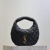 [Premium Quality] – Saint Laurent Icare Hobo Bag Black 10.2 Inches 851689Aaang1000