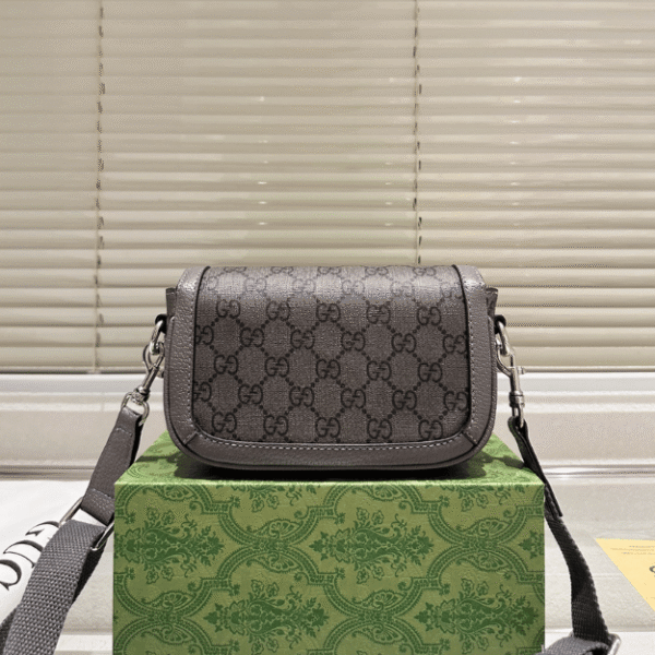 Gucci Ophidia Gg Mini Camera Bag Black 7.5 Inches