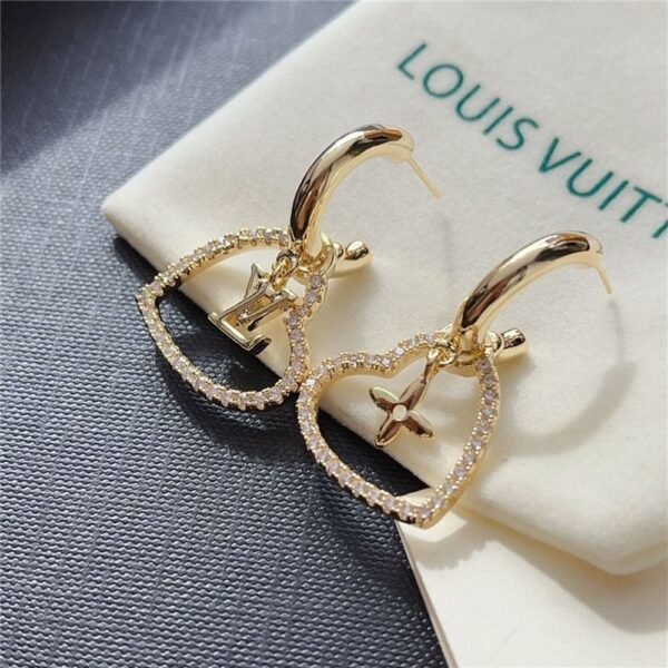 Louis Vuitton My LV Heart Earrings M02308
