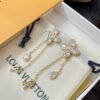 Louis Vuitton Dazzle Earrings Gold M01996