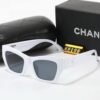 Chanel Cat Eye Sunglasses Acetate And Nylon White